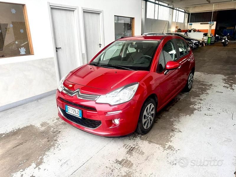 Usata Citroën C3 Attraction 68 CV (50 kW) 2014 Rosso Berlina