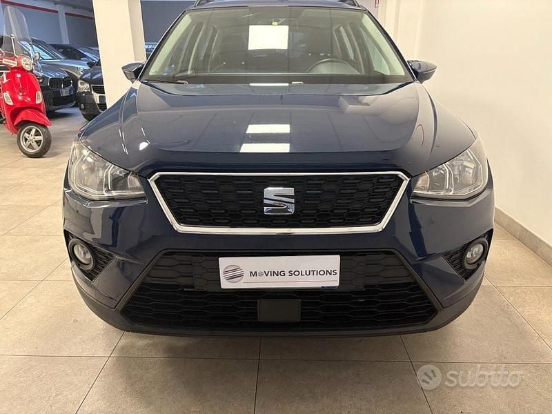 Usata Seat Arona Style 95 CV (69 kW) 2018 Blu SUV