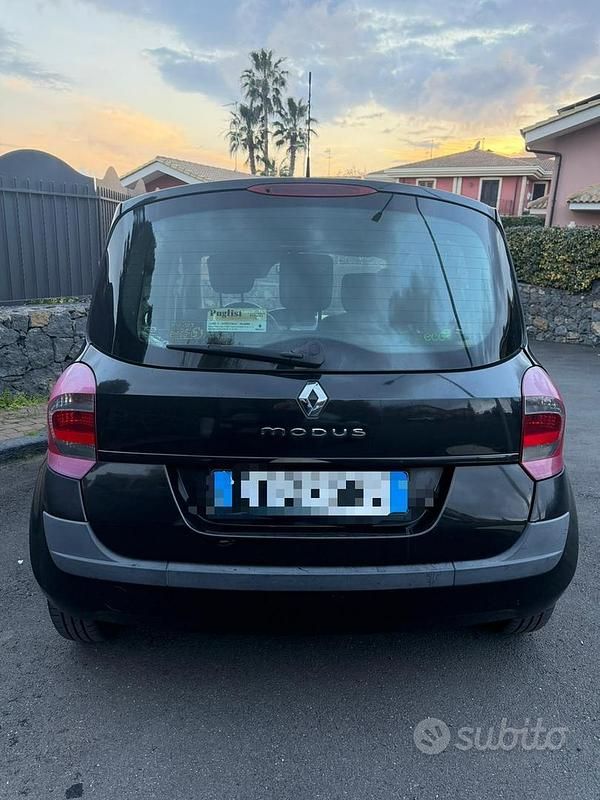 Usata Renault Modus 2009 Nero Monovolume