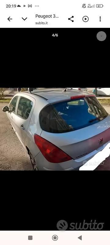 Usata Peugeot 308 90 CV (66 kW) 2009 Berlina