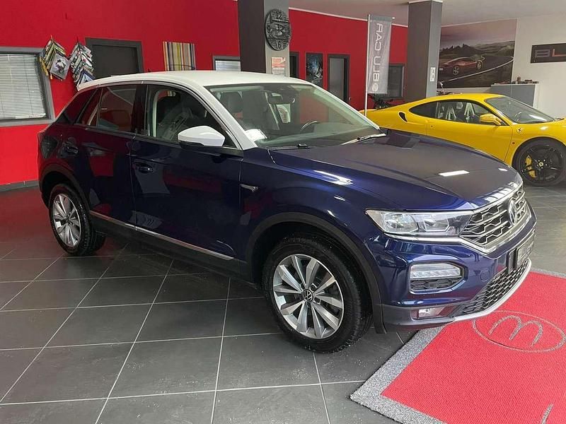 Usata VW T-Roc Style 150 CV (110 kW) 2020 Blu/azzurro SUV