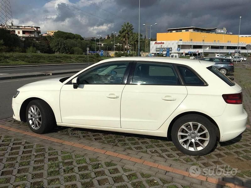 Usata Audi A3 2013 Bianco Berlina