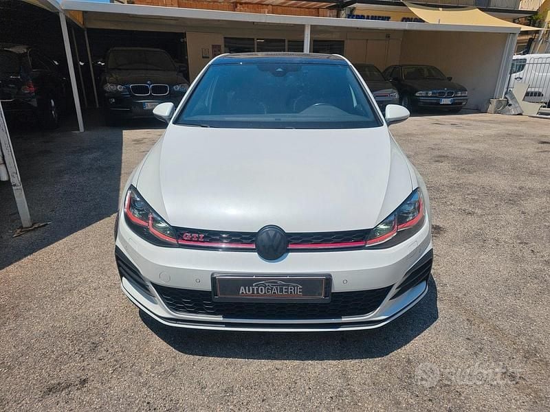 Usata VW Golf VII GTI 245 CV (180 kW) 2019 Bianco Berlina