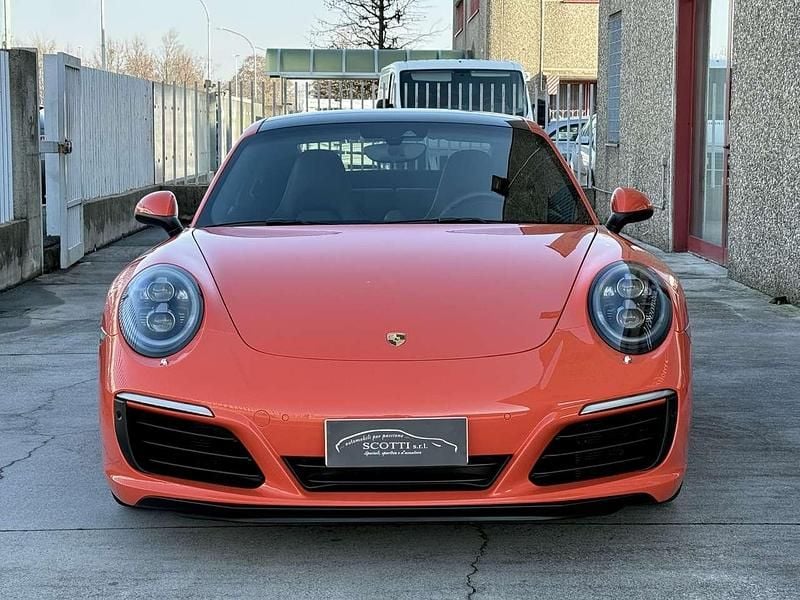 Usata Porsche 911 Carrera 4S 420 CV (308 kW) 2016 Arancione lava Coupé