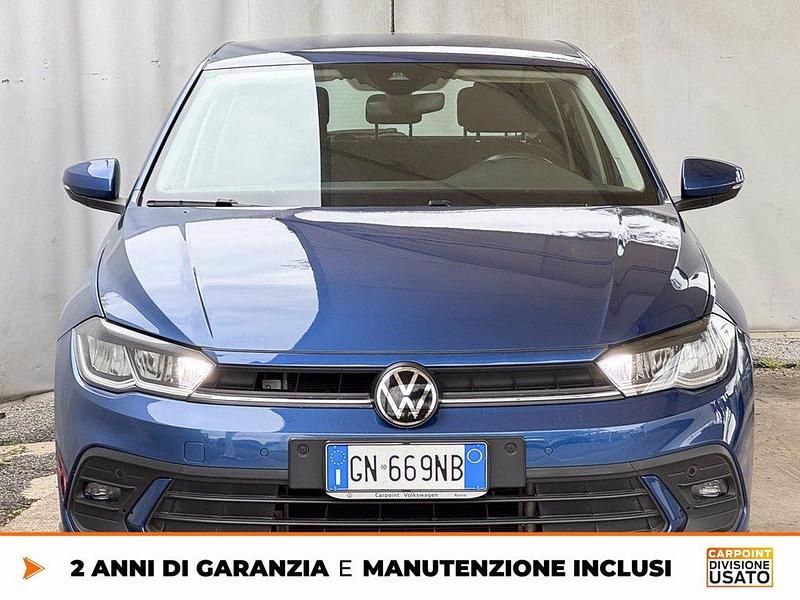 Usata VW Polo Life 95 CV (69 kW) 2023 Blu Utilitaria
