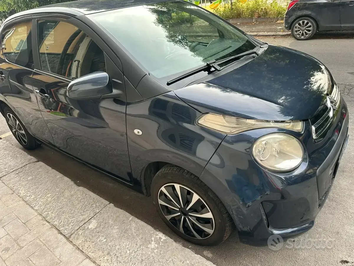 Usata Citroën C1 69 CV (50 kW) 2015 Blu Utilitaria