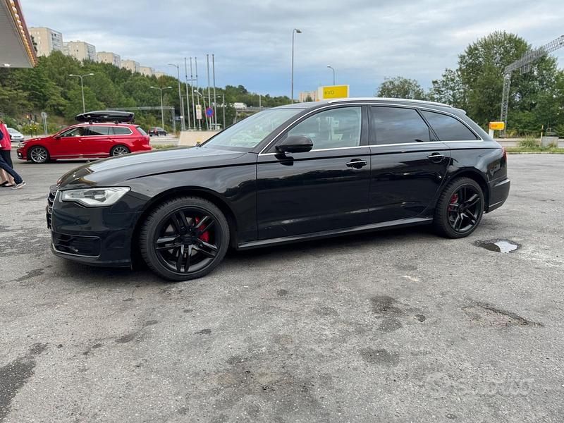 Usata Audi A6 190 CV (139 kW) 2015 Nero Station wagon