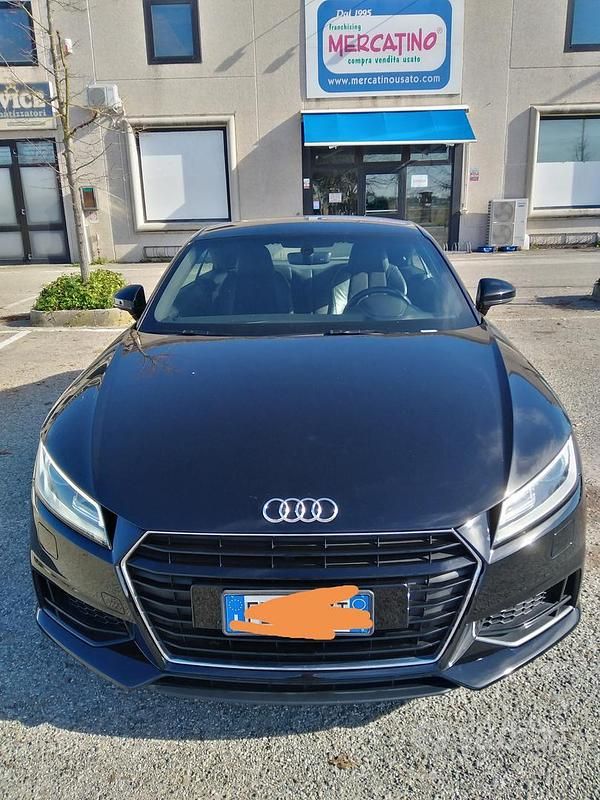 Usata Audi TT S-Line 184 CV (135 kW) 2015 Nero Coupé