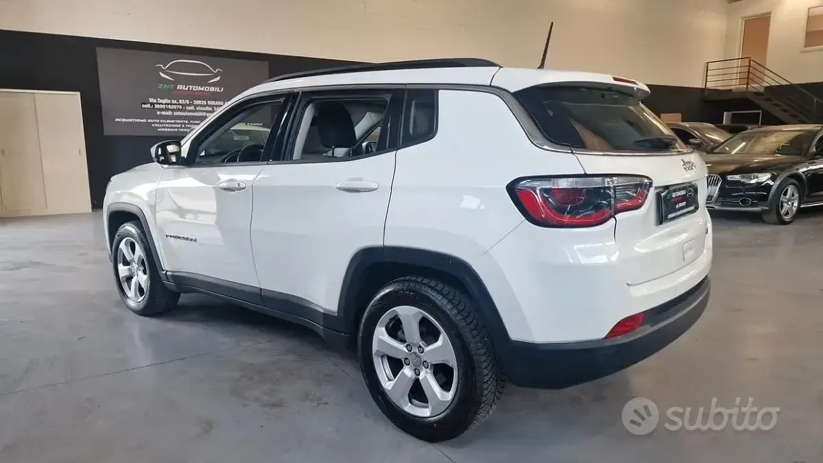 Usata Jeep Compass Longitude 140 CV (102 kW) 2018 Bianco SUV