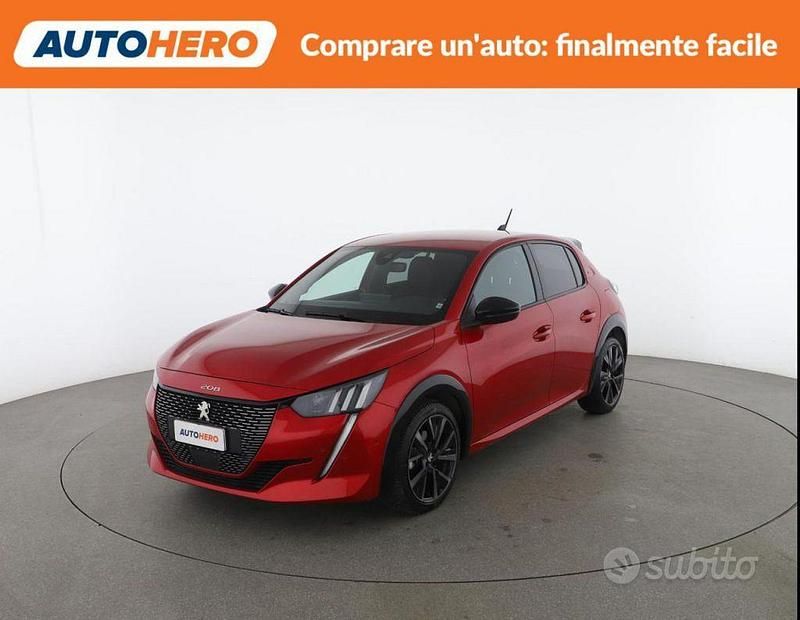 Usata Peugeot 208 GT 131 CV (96 kW) 2022 Rosso Utilitaria