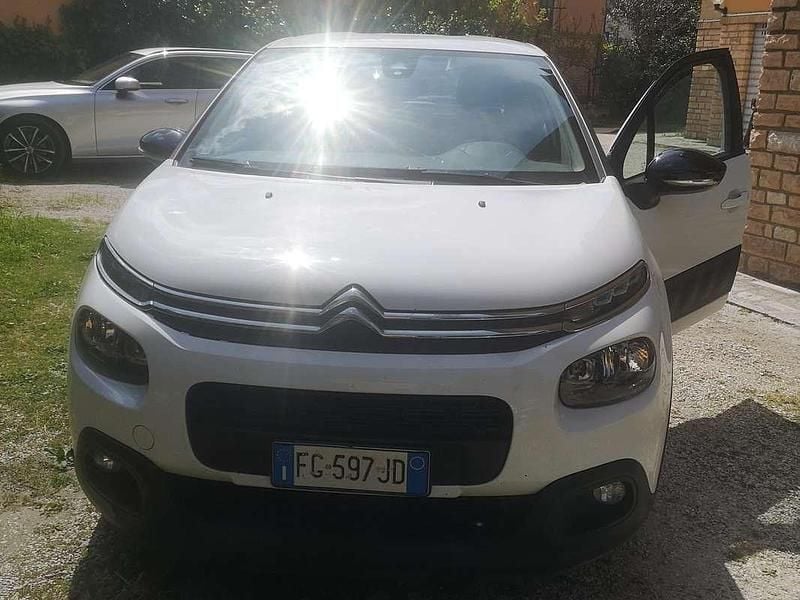 Usata Citroën C3 Shine 75 CV (55 kW) 2017 Bianco Berlina