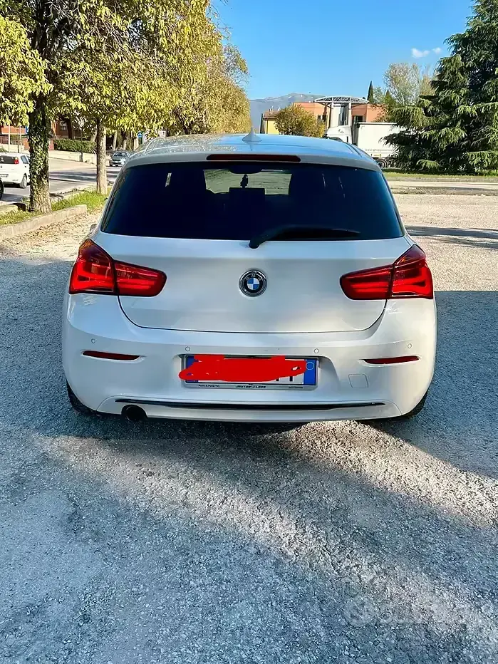 Usata BMW 116 116 CV (85 kW) 2015 Bianco Utilitaria