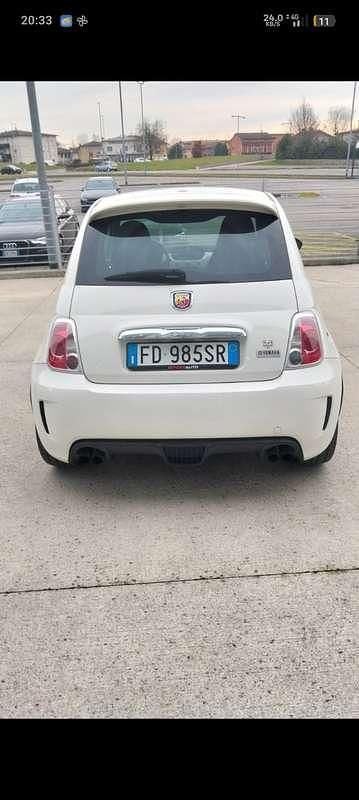 Usata Abarth 595 160 CV (117 kW) 2016 Bianco Berlina