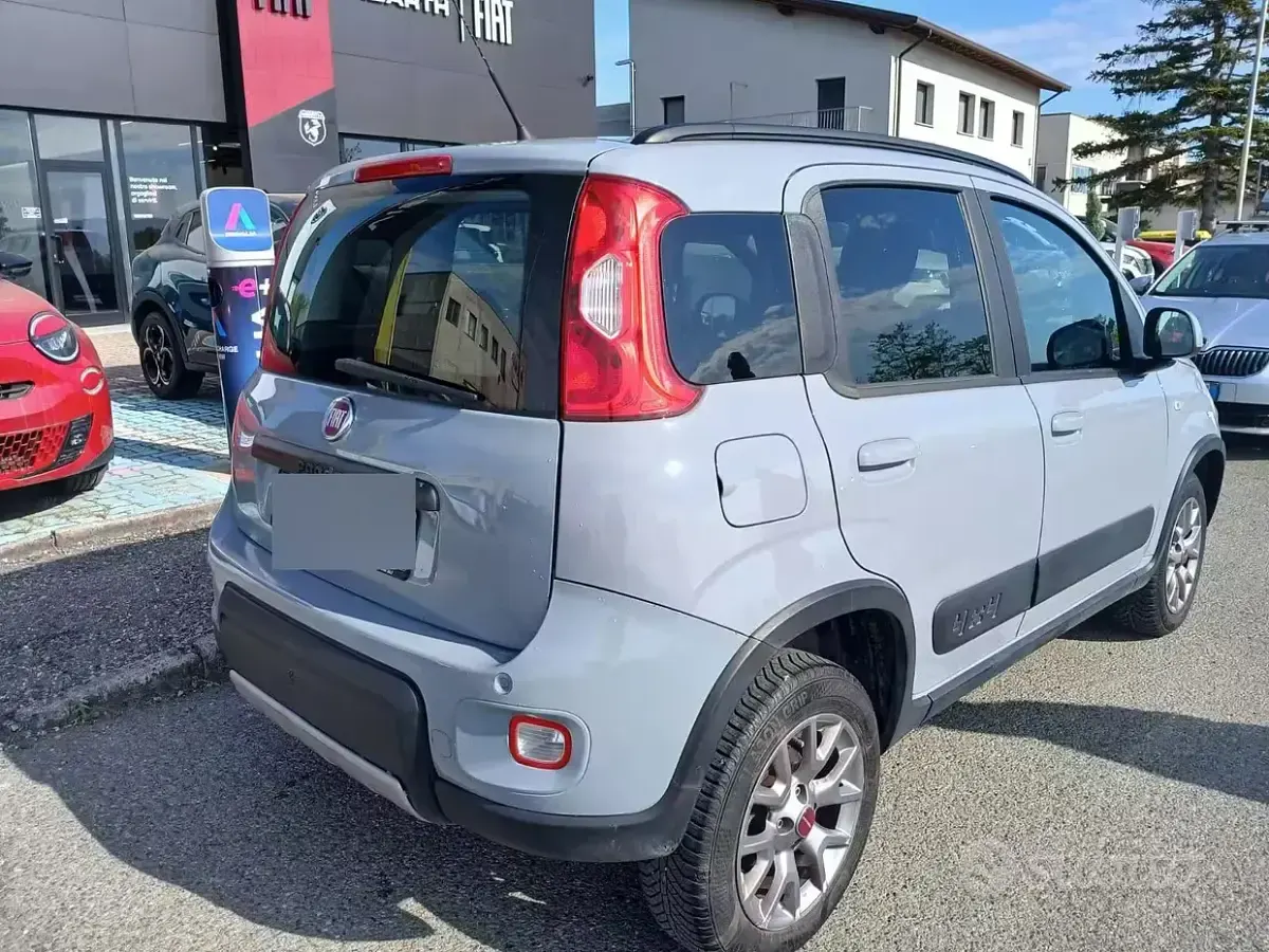 Usata Fiat Panda 4x4 95 CV (69 kW) 2019 Grigio Utilitaria