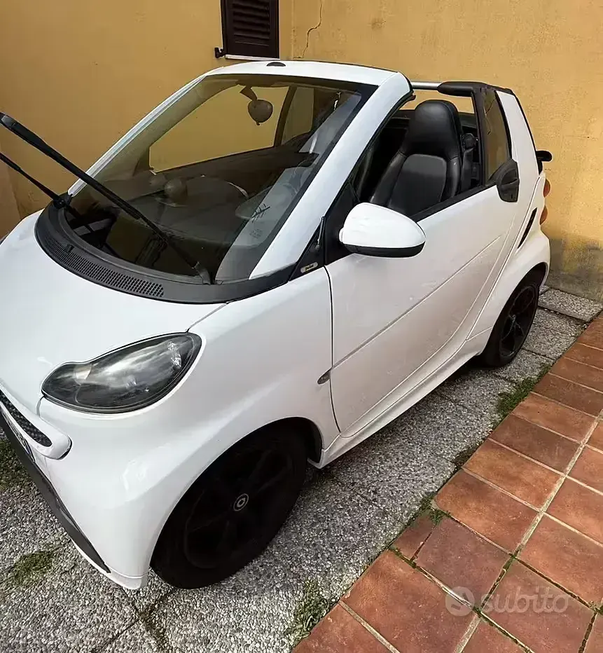 Usata Smart ForTwo Cabrio 71 CV (52 kW) 2012 Bianco Cabrio