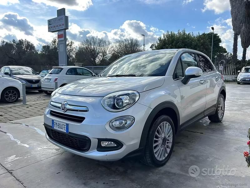 Usata Fiat 500X Lounge 120 CV (88 kW) 2017 Argento SUV