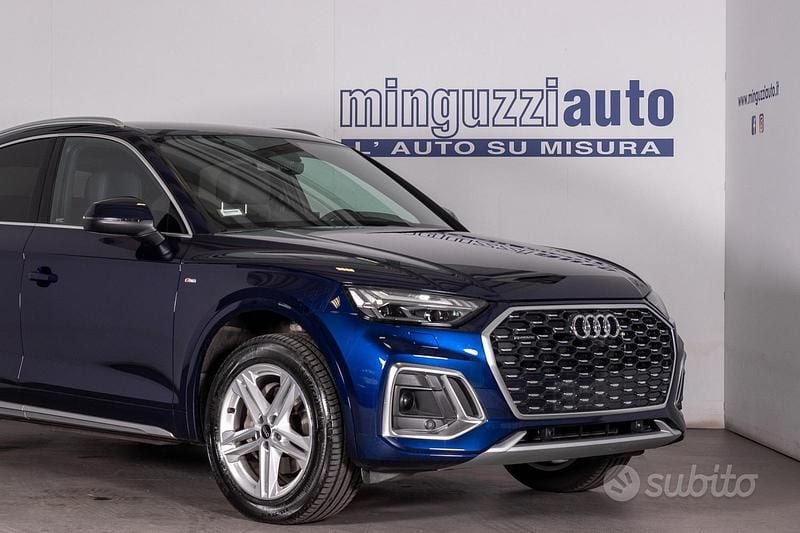 Usata Audi Q5 Sportback S-Line 204 CV (150 kW) 2022 Blu SUV