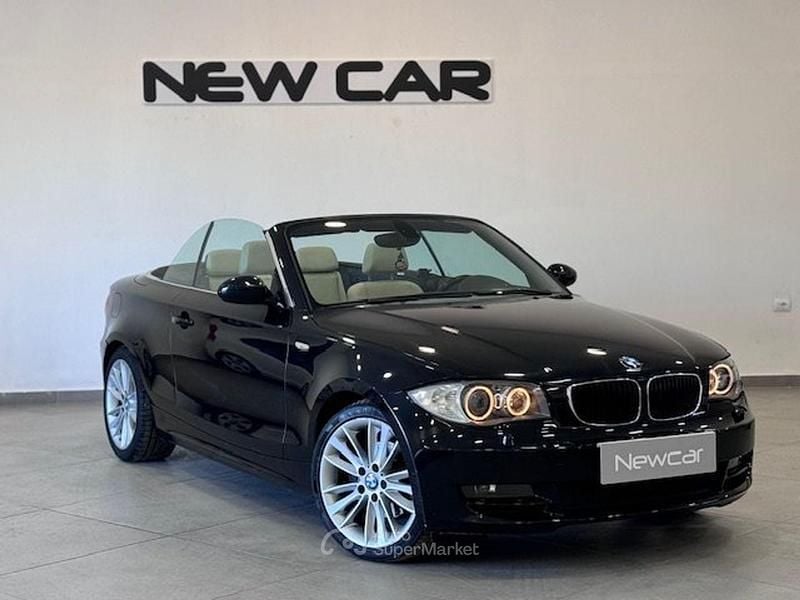 Usata BMW 120 Cabriolet Sport Line 177 CV (130 kW) 2008 Nero Cabrio