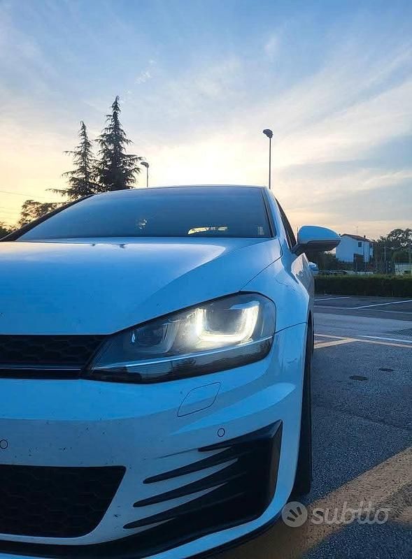 Usata VW Golf VII GTD 2015 Bianco Berlina
