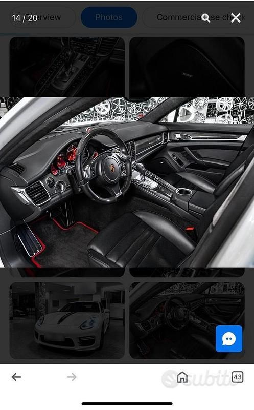 Usata Porsche Panamera Turbo 2014 Berlina