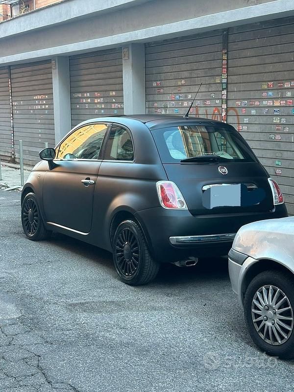 Usata Fiat 500 2012 Nero Utilitaria