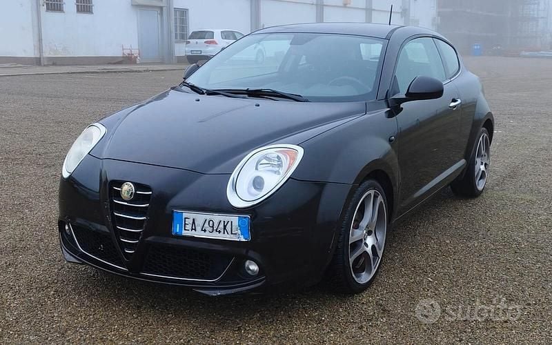 Usata Alfa Romeo MiTo Distinctive 135 CV (99 kW) 2010 Nero Utilitaria
