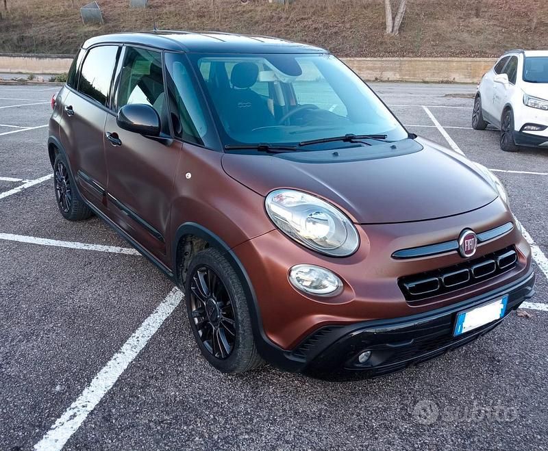 Marrone Usata 2019 Fiat 500L Cross Monovolume | 13.000 € (Buon prezzo) - Immagine 1/4