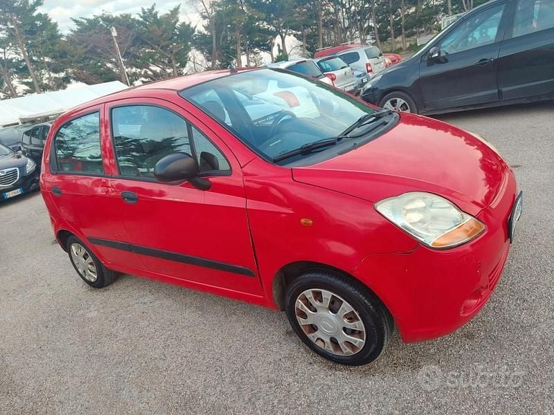 Usata Chevrolet Matiz 51 CV (37 kW) 2006 Rosso Utilitaria