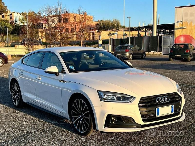 Usata Audi A5 S-Line 2017 Bianco Berlina