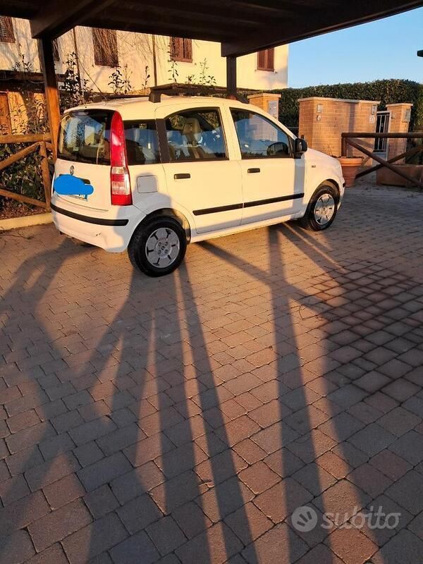Bianco Usata 2003 Fiat Panda Due volumi | 5000 € - Immagine 1/4
