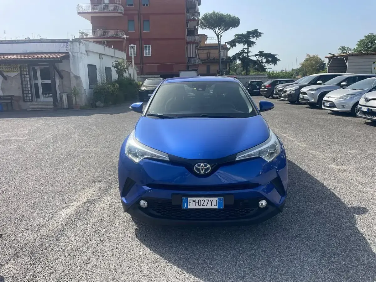 Usata Toyota C-HR 97 CV (71 kW) 2018 Blu SUV