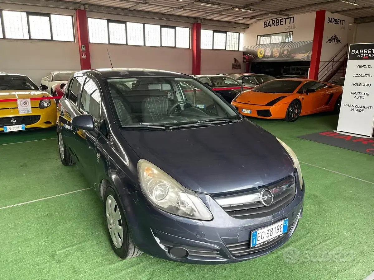 Usata Opel Corsa 86 CV (63 kW) 2011 Grigio Utilitaria