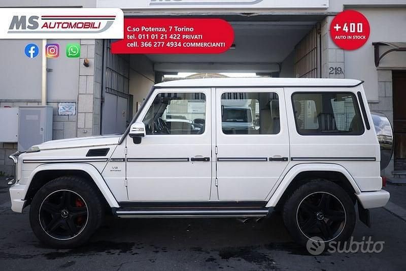 Usata Mercedes G63 AMG AMG 544 CV (400 kW) 2013 Bianco SUV