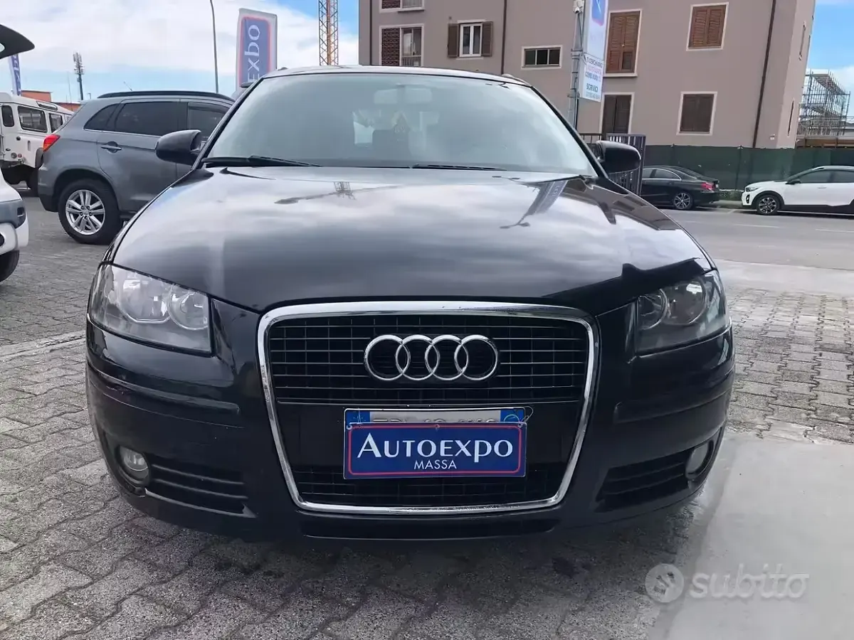 Usata Audi A3 Ambition 140 CV (102 kW) 2007 Nero Utilitaria