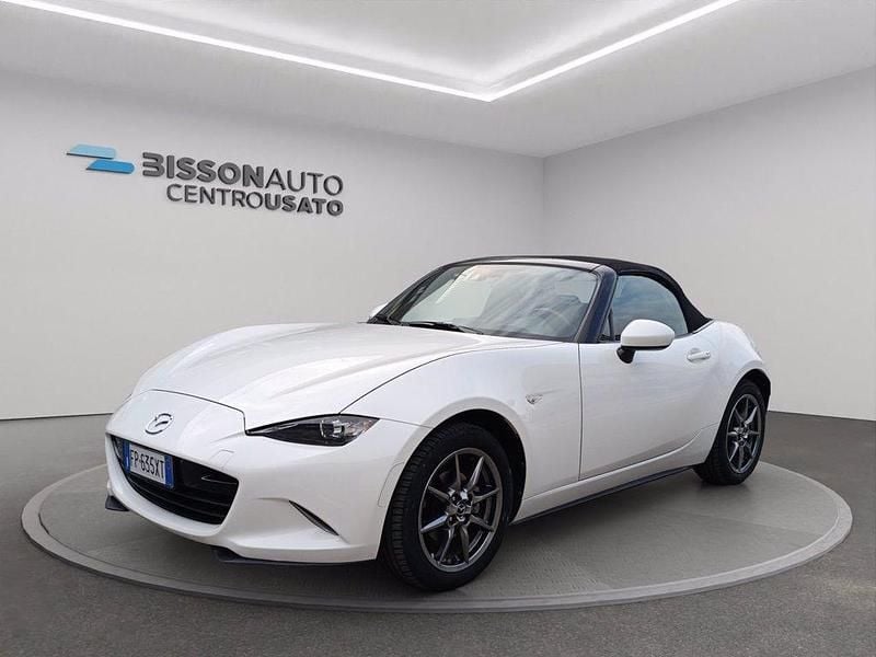 Bianco Usata 2018 Mazda MX5 Exceed Cabrio | 19.900 € (Super prezzo) - Immagine 1/4