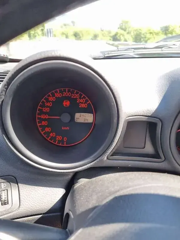 Usata Alfa Romeo 156 190 CV (139 kW) 2000 Rosso Berlina