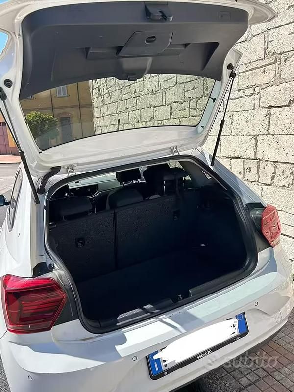 Usata VW Polo 95 CV (69 kW) 2018 Bianco Utilitaria