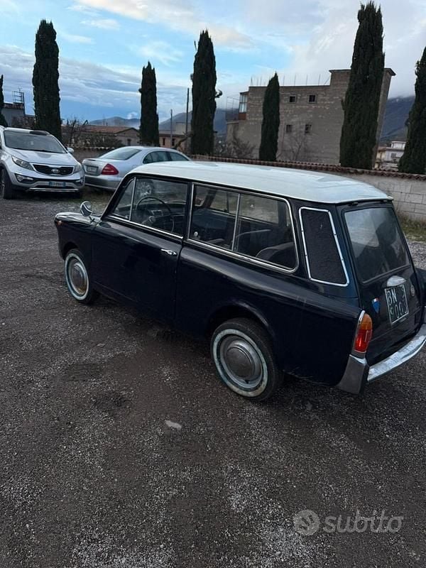 Usata Autobianchi Bianchina 1960 Blu Utilitaria
