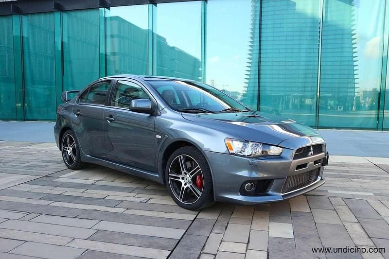 Usata Mitsubishi Lancer Evolution 295 CV (216 kW) 2008 Stone gray metallic Berlina