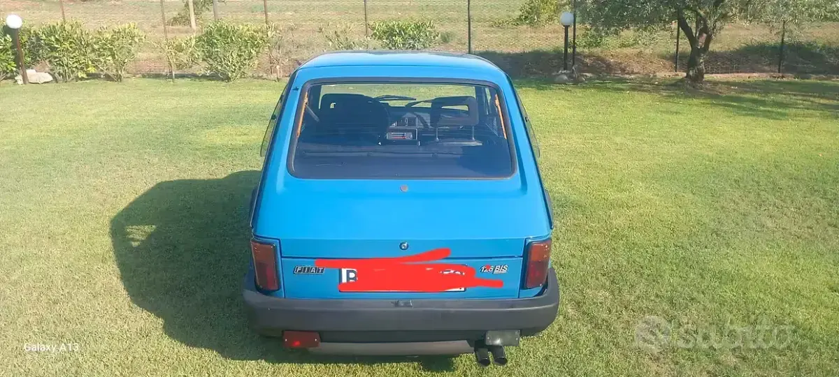 Usata Fiat 126 25 CV (18 kW) 1991 Bluazzurro Utilitaria