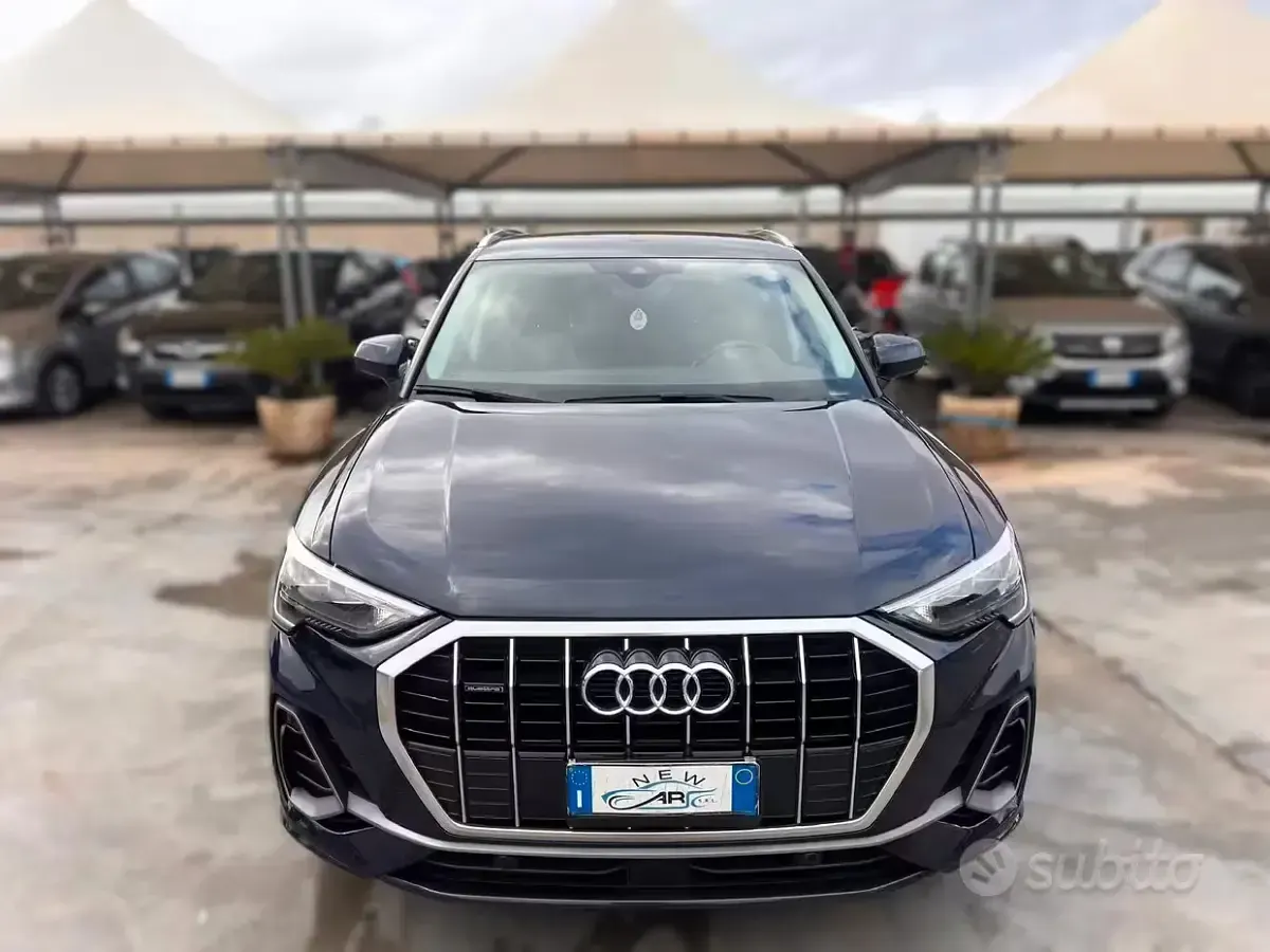 Usata Audi Q3 Design 150 CV (110 kW) 2020 Blu SUV