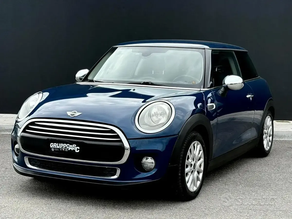 Usata Mini One D 95 CV (69 kW) 2014 Blu/azzurro Utilitaria