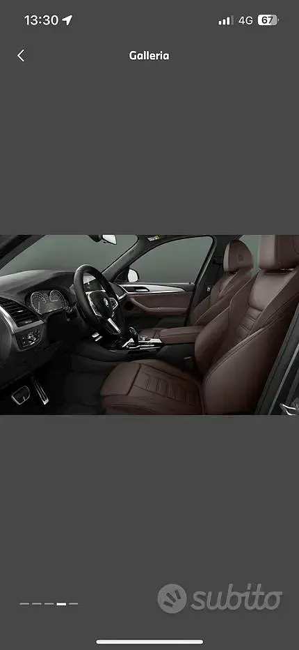 Usata BMW X3 M Sport 286 CV (210 kW) 2020 Nero SUV