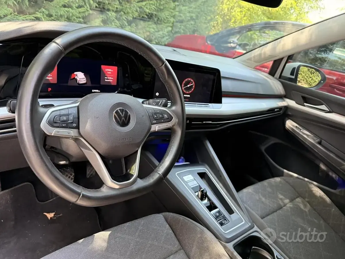 Usata VW Golf VIII Style 116 CV (85 kW) 2022 Bianco Berlina