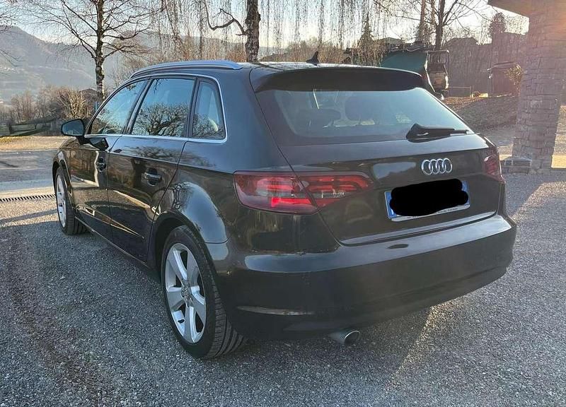 Usata Audi A3 Ambiente 105 CV (77 kW) 2013 Nero Berlina