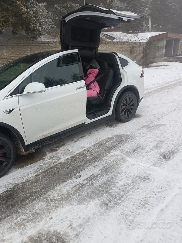 Usata Tesla Model X 397 kW (541 CV) 2019 Bianco SUV