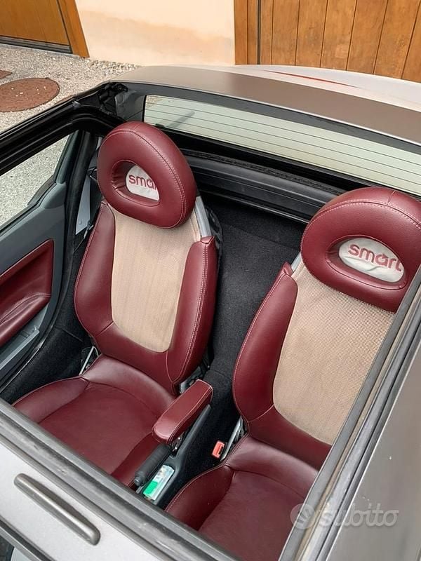 Usata Smart Roadster Passion 82 CV (60 kW) 2003 Grigio Cabrio