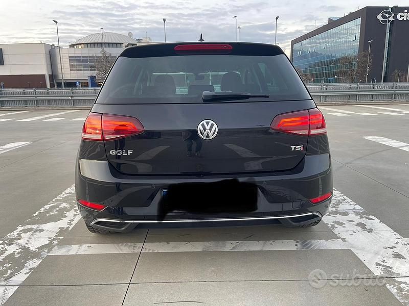 Usata VW Golf VII 125 CV (91 kW) 2017 Nero Berlina