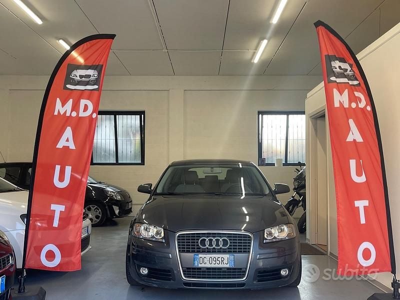 Usata Audi A3 170 CV (125 kW) 2007 Grigio Utilitaria