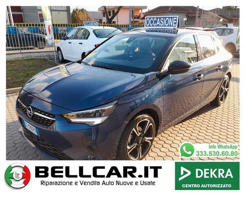 Usata Opel Corsa Elegance 75 CV (55 kW) 2021 Blu/azzurro Berlina